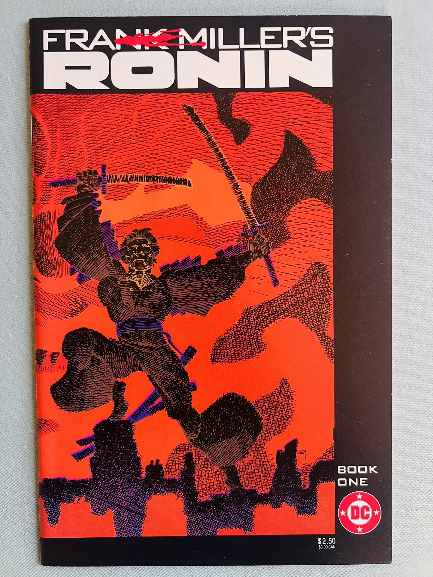 DC Comcis, Frank Miller's RONIN Book One & Two Limited Series, Samurai NM!!