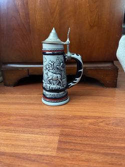 Vintage Avon 1976 Porcelain Lidded Beer Steiner Brazilian Made