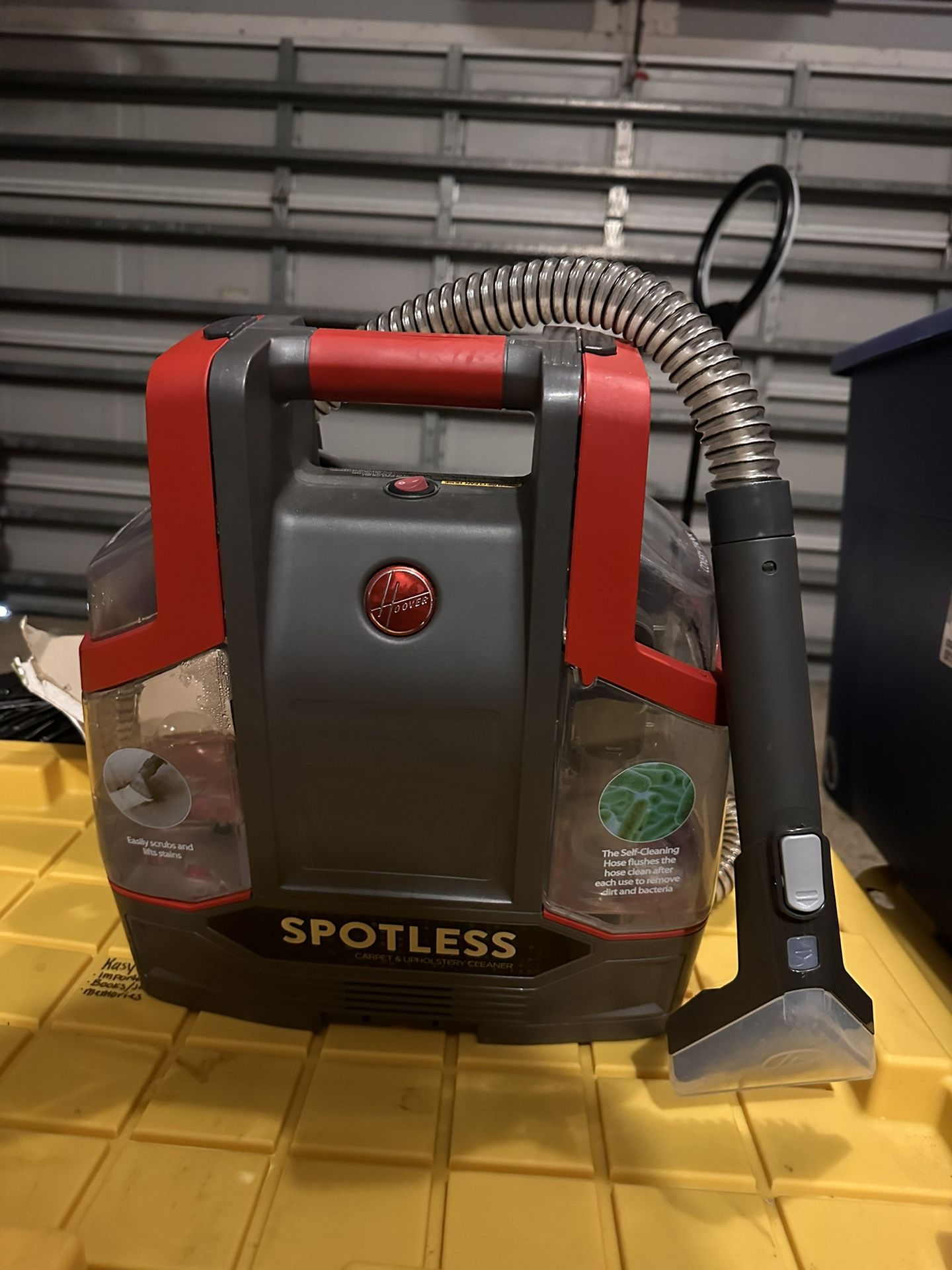HOOVER - Spotless Portable Carpet - Upholstery Pet Spot Cleaner - Shampooer -VAC