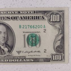 1950 D $100 Federal Reserve Note (New York District)