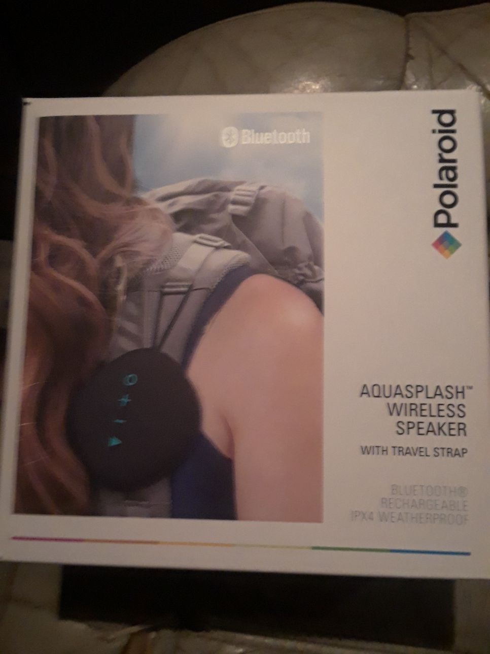 $30oboPOLAROID Aquasplash Bluetooth Speaker