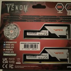Patriot Viper Venom 32GB (2 x 16GB) 288-Pin PC RAM DDR5 6000 (PC5 48000) Desktop Computer PC Memory