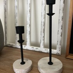 Hearth And Hand Set Of 2 Candle Holders $12