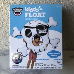 Bigmouth Kiddo Float Skull & Crossbones Pool Float