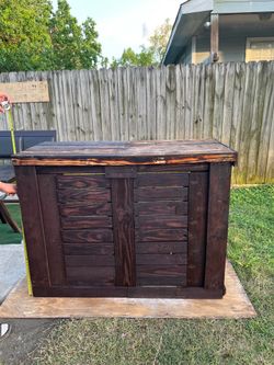 Homemade bar