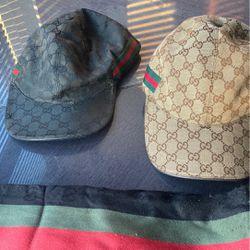 Gucci hats and scarf authentic