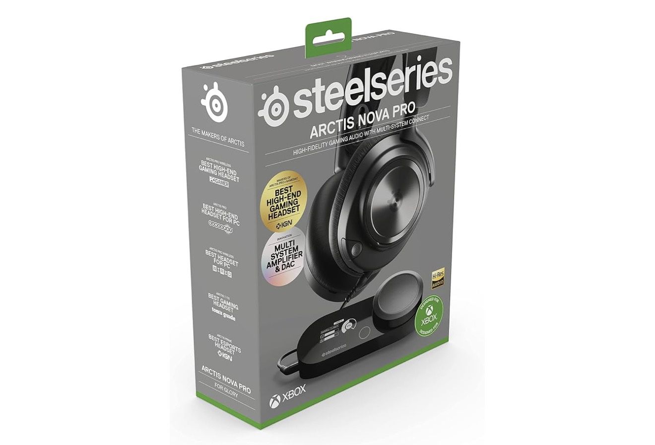 SteelSeries Arctis Nova Pro Wireless Gaming Headset for Xbox