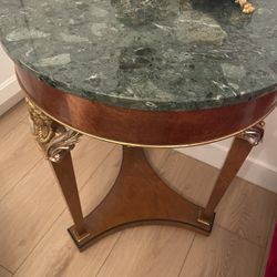 Antique Marble Side Table