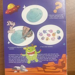 Dig Kit, Dig Up Kit Spaceship Explore Discovery Dig Monster