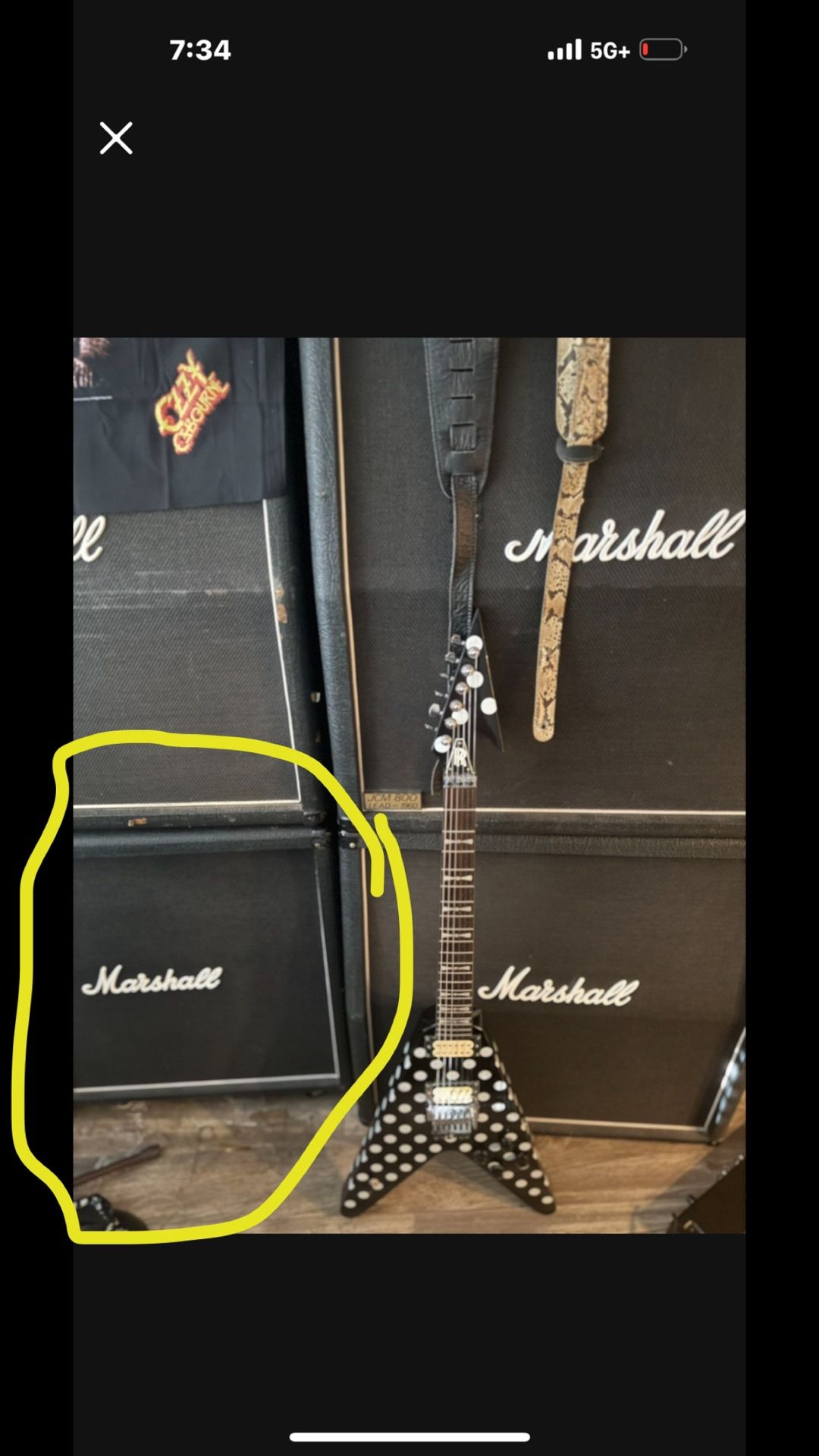 Marshall 1960 B cab! (Loaded with blank korean speakers