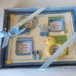 Baby Boy Milestone Frame. New