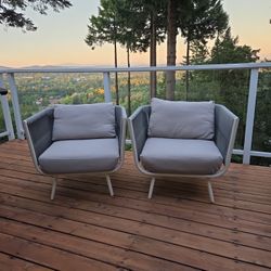 West Elm Patio Furniture Set