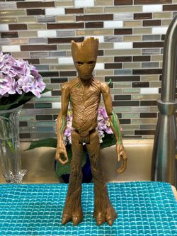 Hasbro Marvel Avengers Titan Hero Series 12-inch Groot action figure.