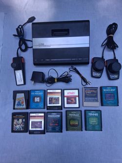 Atari 7800 Pro System Plus Games