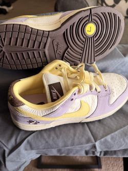 Brand New Nikes, Purple Gold And Flower