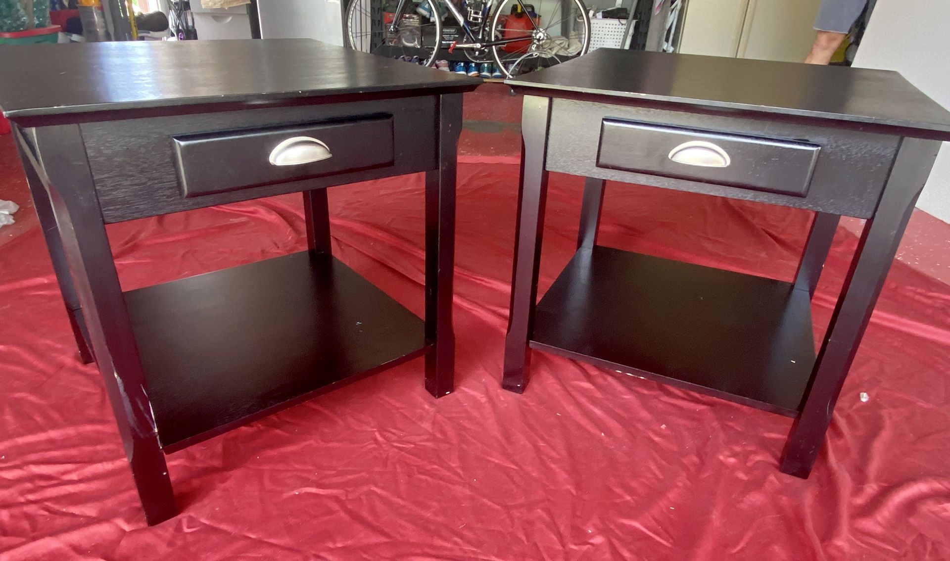 22Wx22Lx22H Black End tables(2)