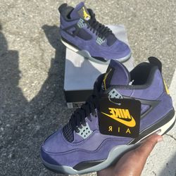 JORDAN 4 “LAKE SHOW/IMPERIAL” Size 11M