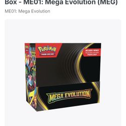 Pokemon Mega Booster Box 