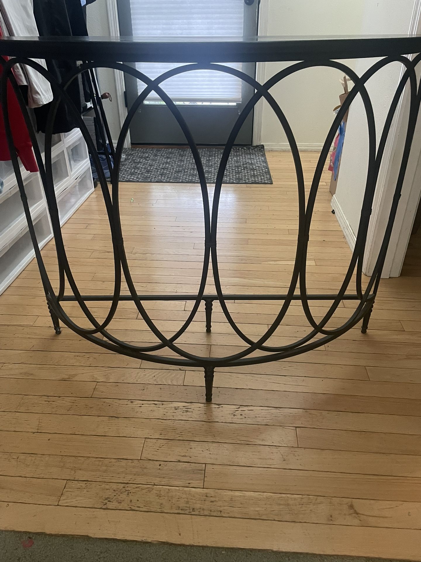 Half Moon Entry Table 