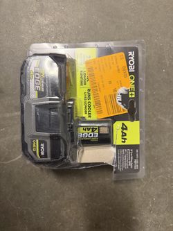RYOBI ONE+ 18V 4.0 Ah Lithium-lon HIGH PERFORMANCE EDGE Battery