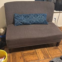 Gray Loveseat