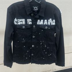 Spark Premium black denim jacket