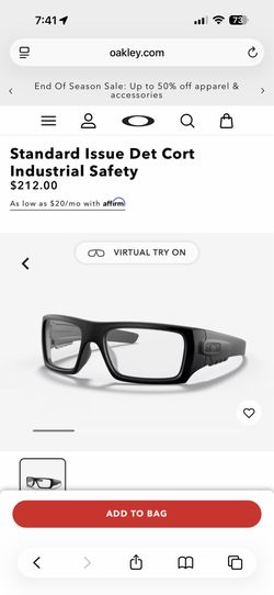 Oakley Safety Glases