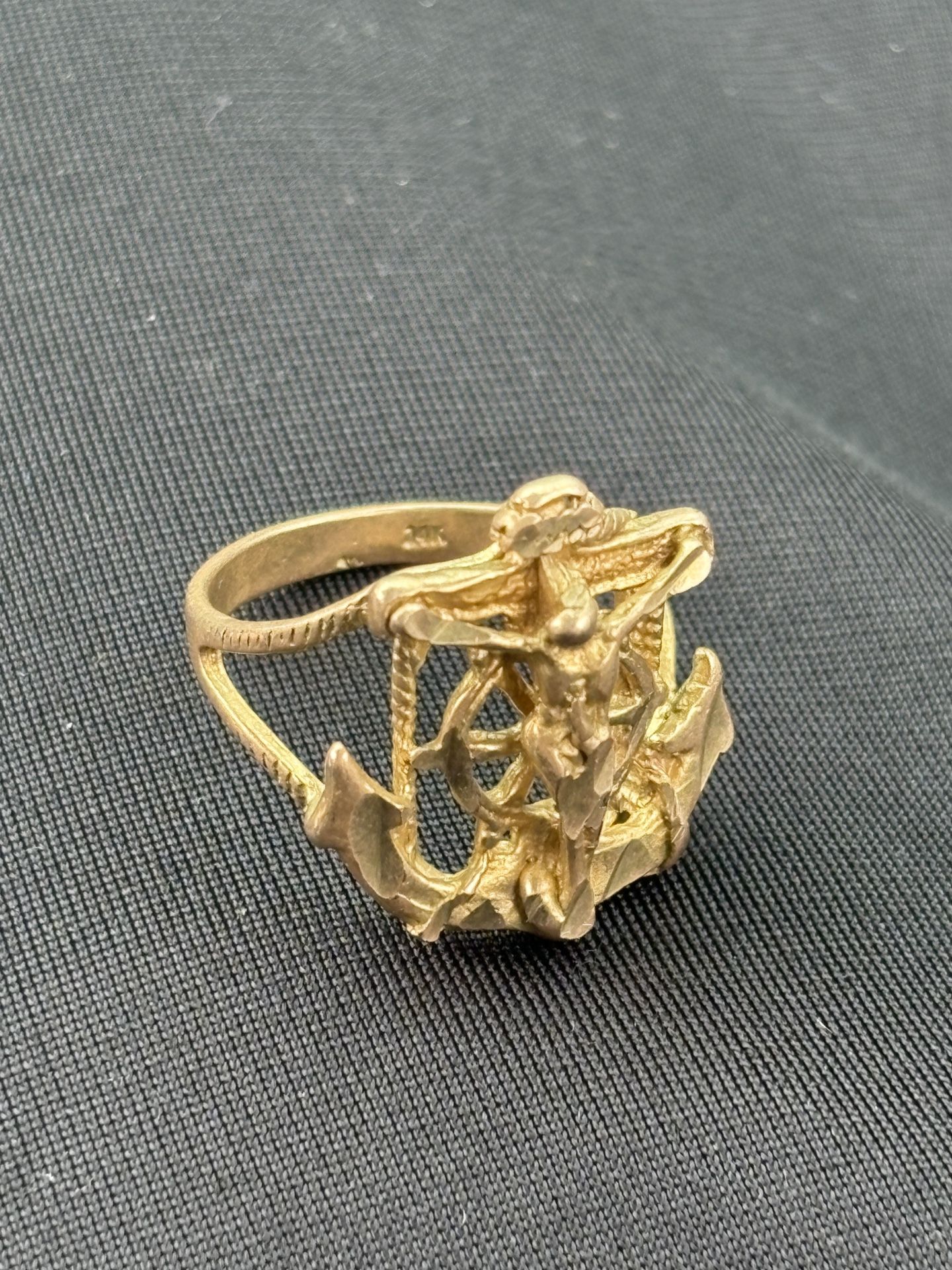 Vintage Gold Ring 14k 4.3gs