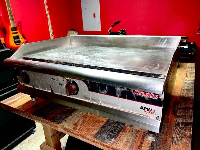 Champion Gas Griddle APW Wyott
