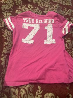 Girls true religion shirt size 7