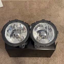 Jeep Wrangler Headlights and Taillights 