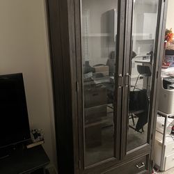 Glass wall unit