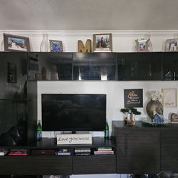 Floating Entertainment Wall Unit