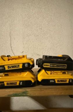 Dewalt batteries