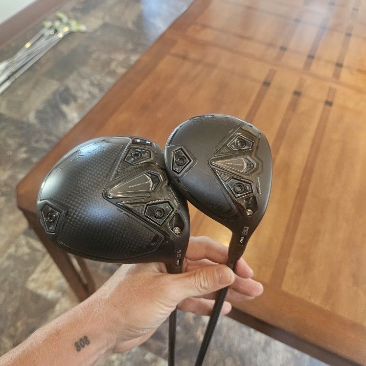 New Cobra Darkspeed Driver & 3 Wood X stiff shaft