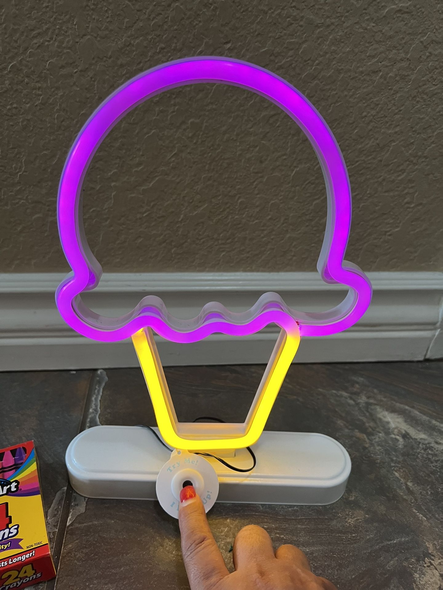 Ice Cream Neon Light