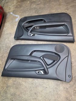 Acura rsx type s 2006 oem door panels both complete clean parts