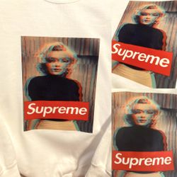 Marilyn Monroe “Supreme” Sweatshirt 
