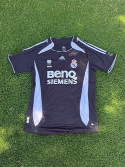 Real Madrid Adidas Away Jersey BenQ Siemens