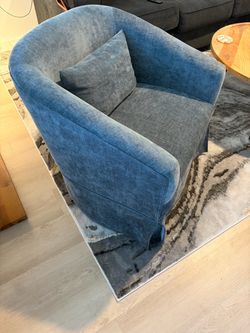 Living room swivel chair