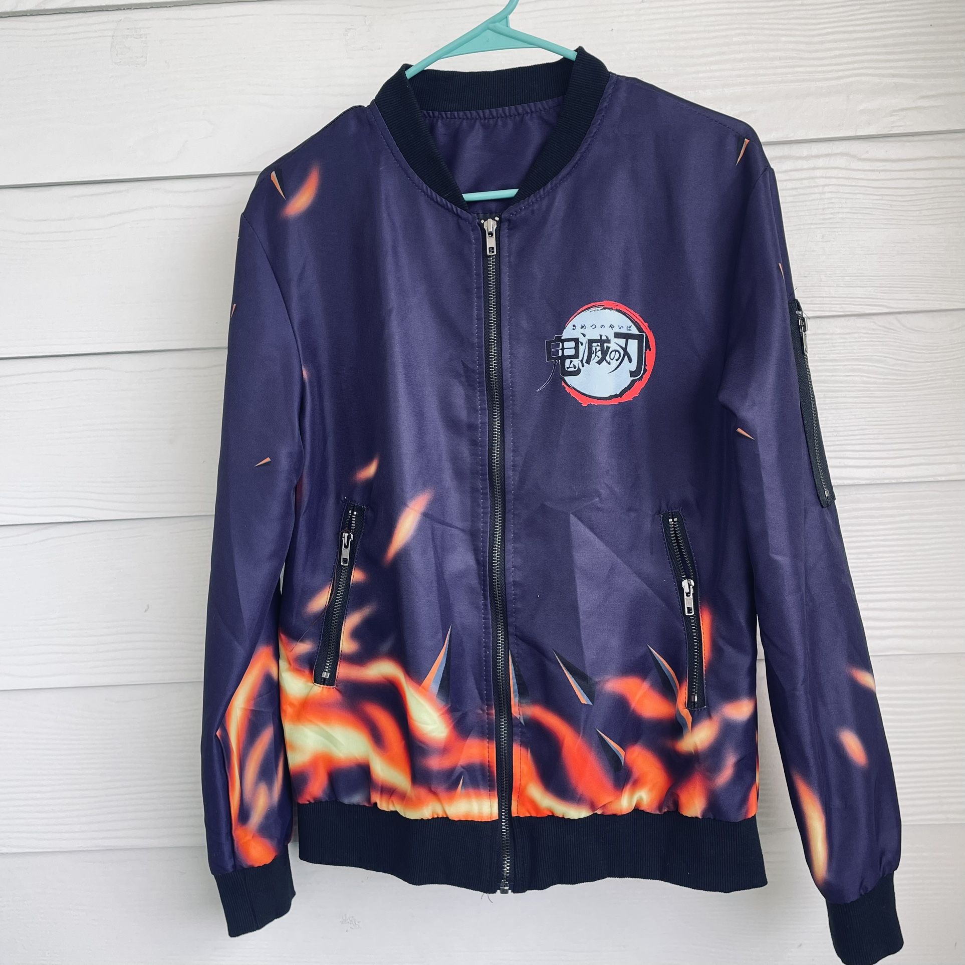 Bomber Jacket Demon slayer Colorful small