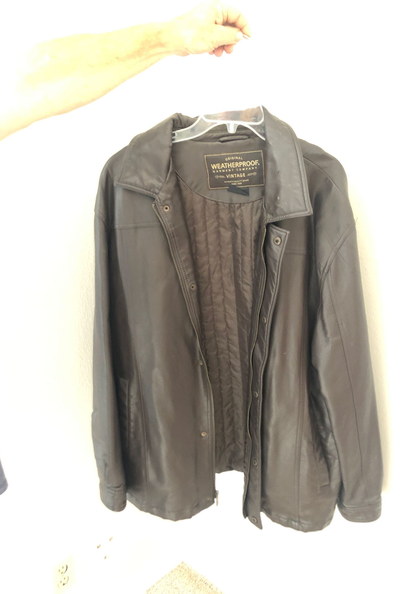 Men’s Brown Leather Jacket