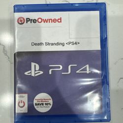 Death Stranding PS4 – Disc & Case – Tested