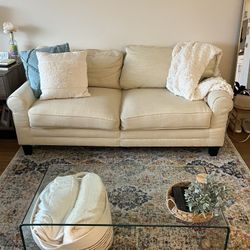  Used  Buttercream Couch