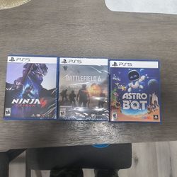 Ninja Gaideen 4 , Battlefield 6, Astro Bot Ps5 Brand New 