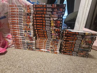 Naruto manga 1-52