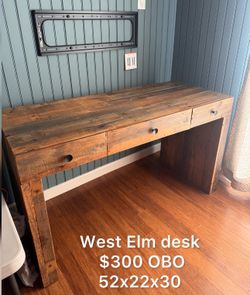 West Elm Emerson desk - 300 OBo