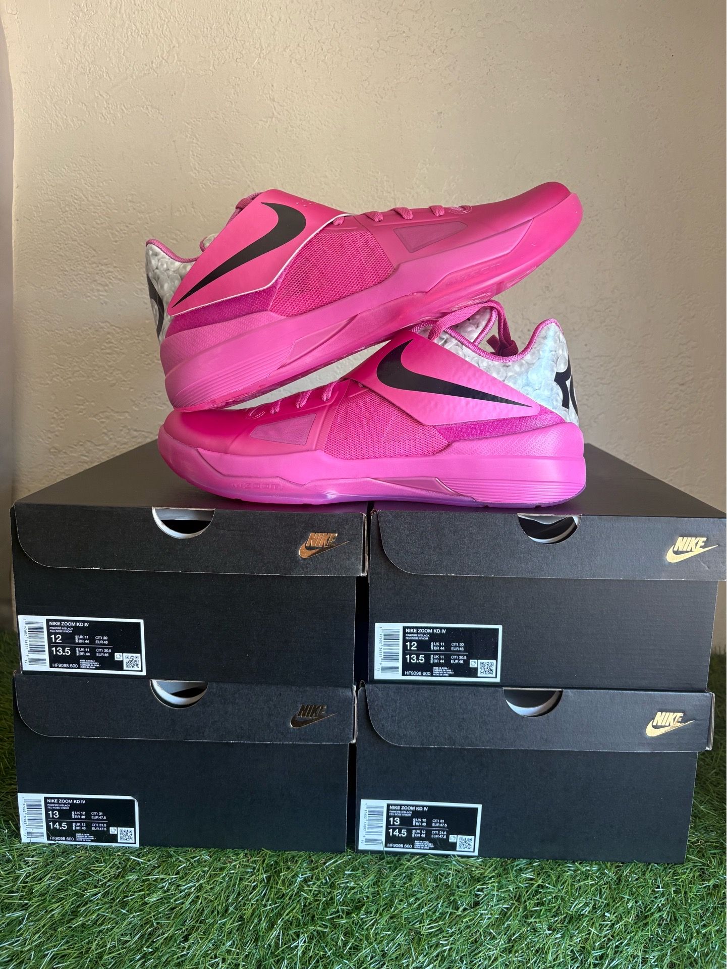 New Nike KD 4 Aunt Pearl 2024 HF9098-600 Mens | Mercari Nike KD 4 Aunt