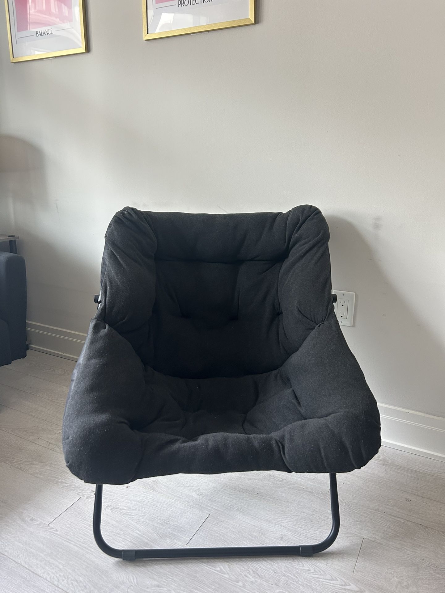 Black Folding Chair