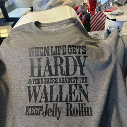 Jelly Roll Sublimation Shirt Custom